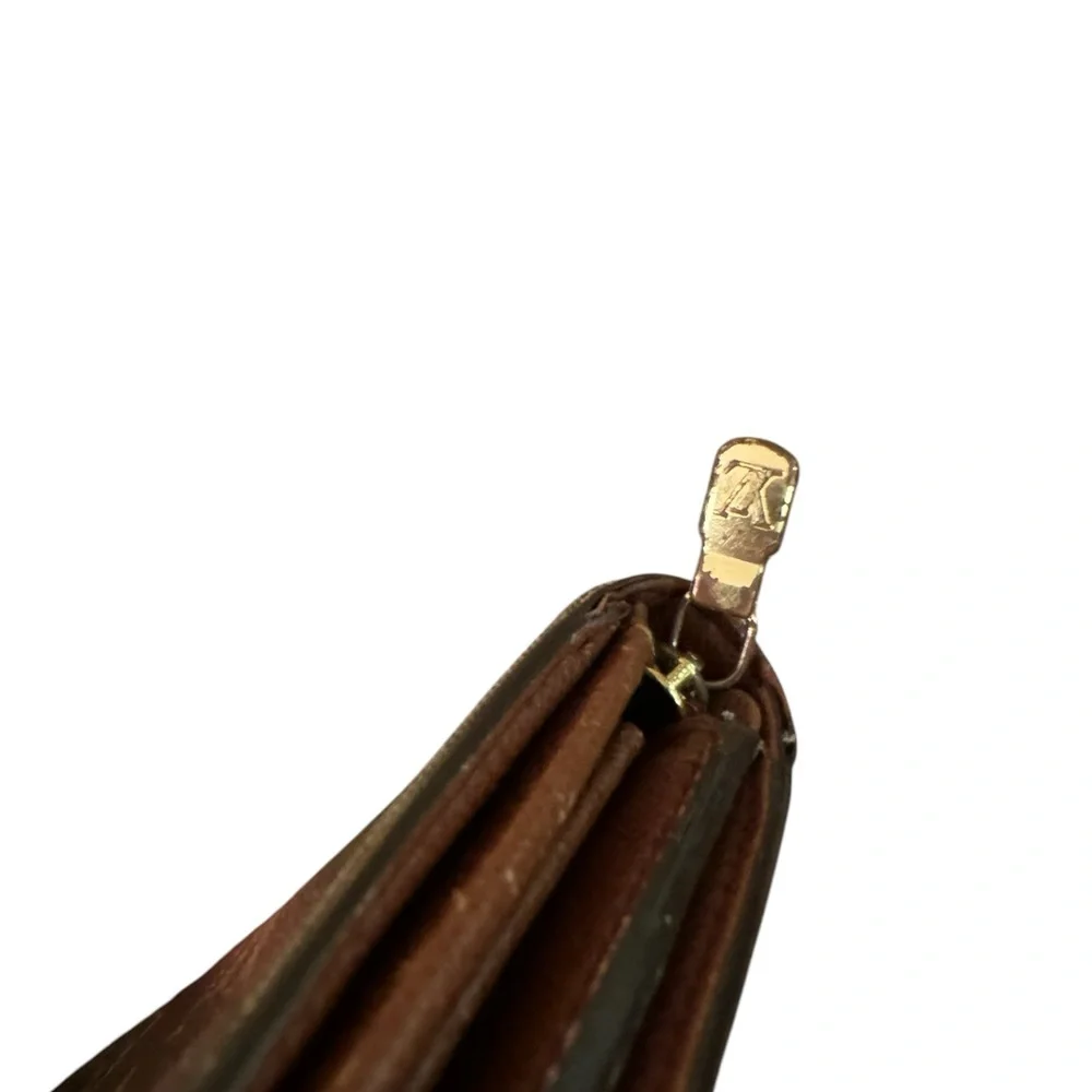 Louis Vuitton Brown Monogram Wallet - Picture 10 of 10